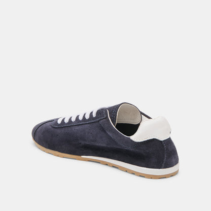 Serina Navy Suede Sneakers - NAVY SUEDE
