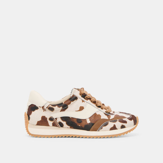 B.Ntcd Cocoa Taurus Calf Hair Sneakers - COCOA TAURUS CALF HAIR