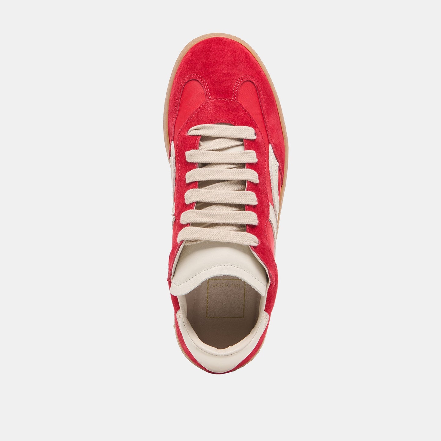 Rebel Crimson Nylon Sneakers - CRIMSON NYLON