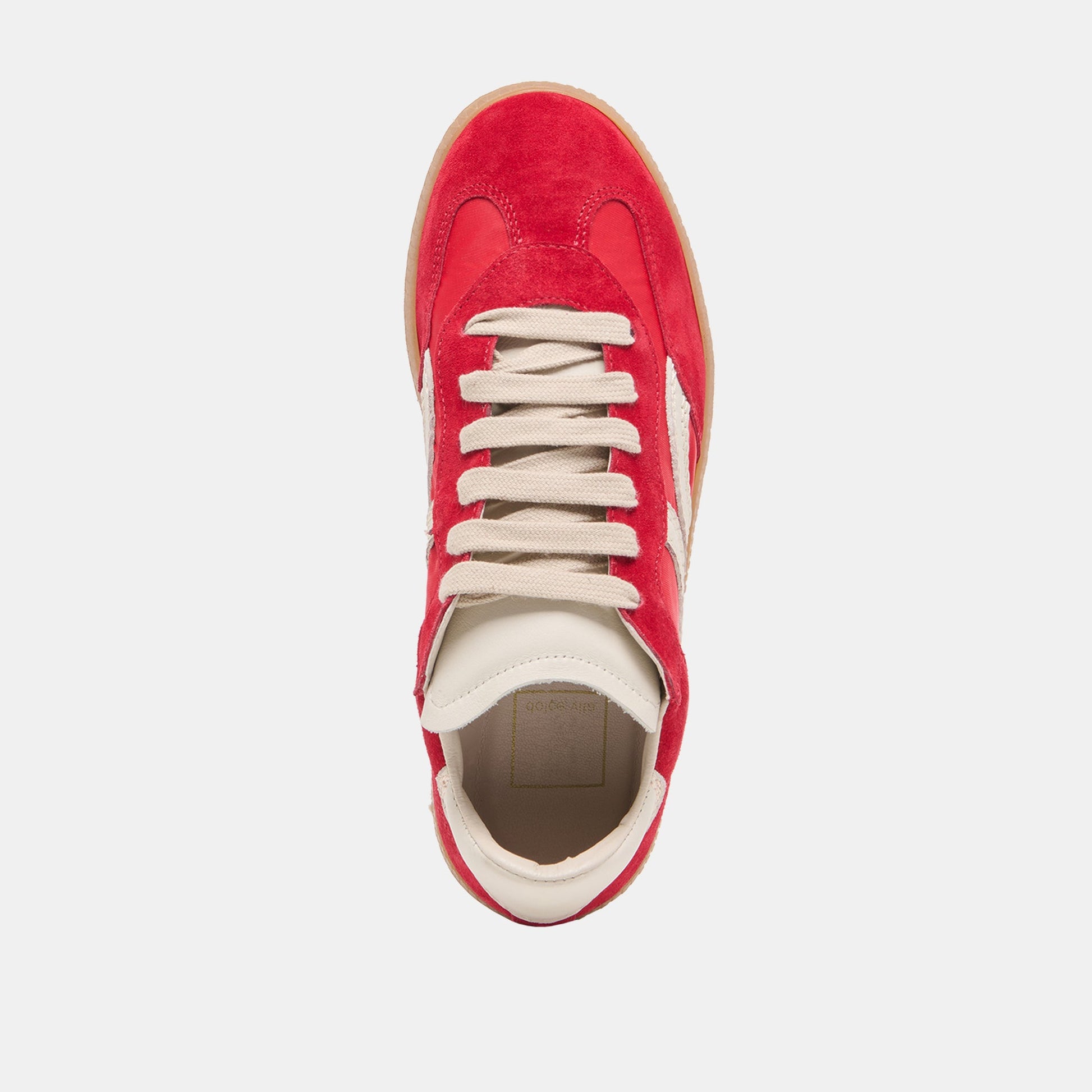 Rebel Crimson Nylon Sneakers - CRIMSON NYLON
