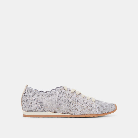 DAYANA SNEAKERS DUSTY BLUE LACE - DUSTY BLUE LACE