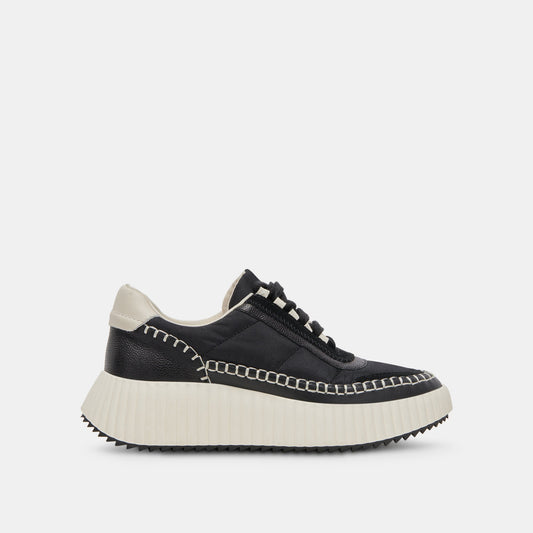 Dolen Black Nylon Sneakers - BLACK NYLON