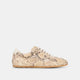 NATURAL SNAKE EMBOSSED LEATHER