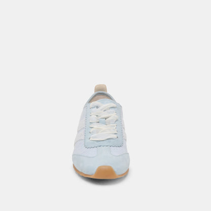 DREAM BEAD SNEAKERS BLUE MULTI BURLAP - BLUE MULTI BURLAP