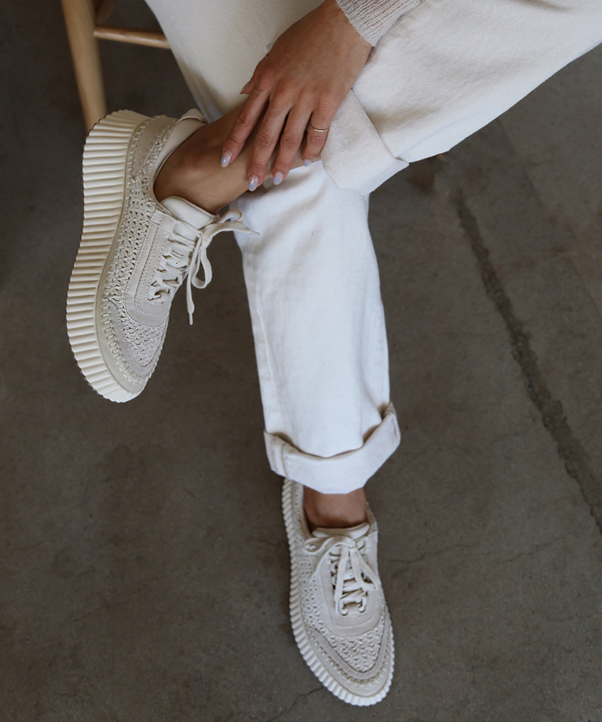 Dolen Sneakers in Sandstone Knit - Dolce Vita Women's Footwear - SANDSTONE KNIT