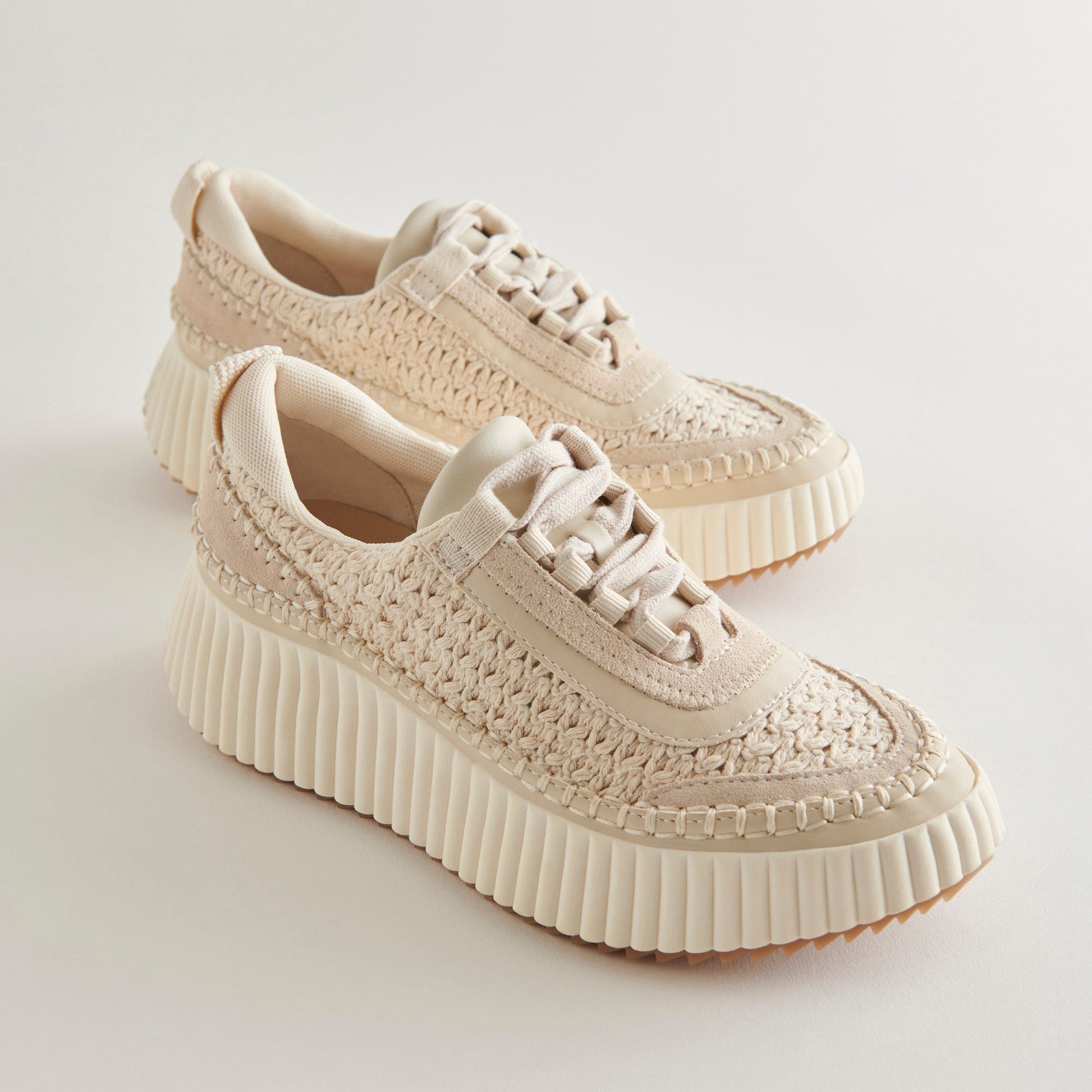 Dolen Sneakers in Sandstone Knit - Dolce Vita Women's Footwear - SANDSTONE KNIT