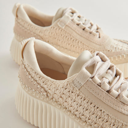 Dolen Sneakers in Sandstone Knit - Dolce Vita Women's Footwear - SANDSTONE KNIT