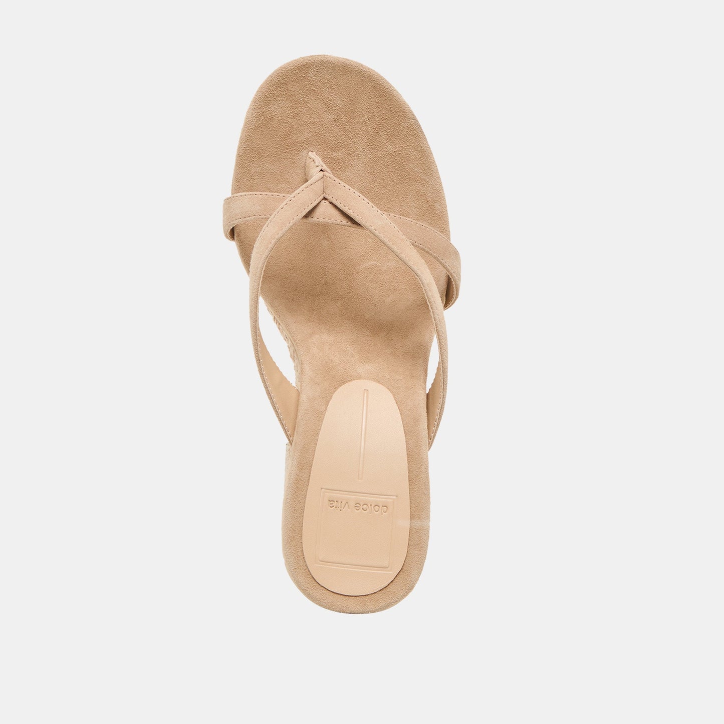 Helan Espadrille Camel Suede Wedges - CAMEL
