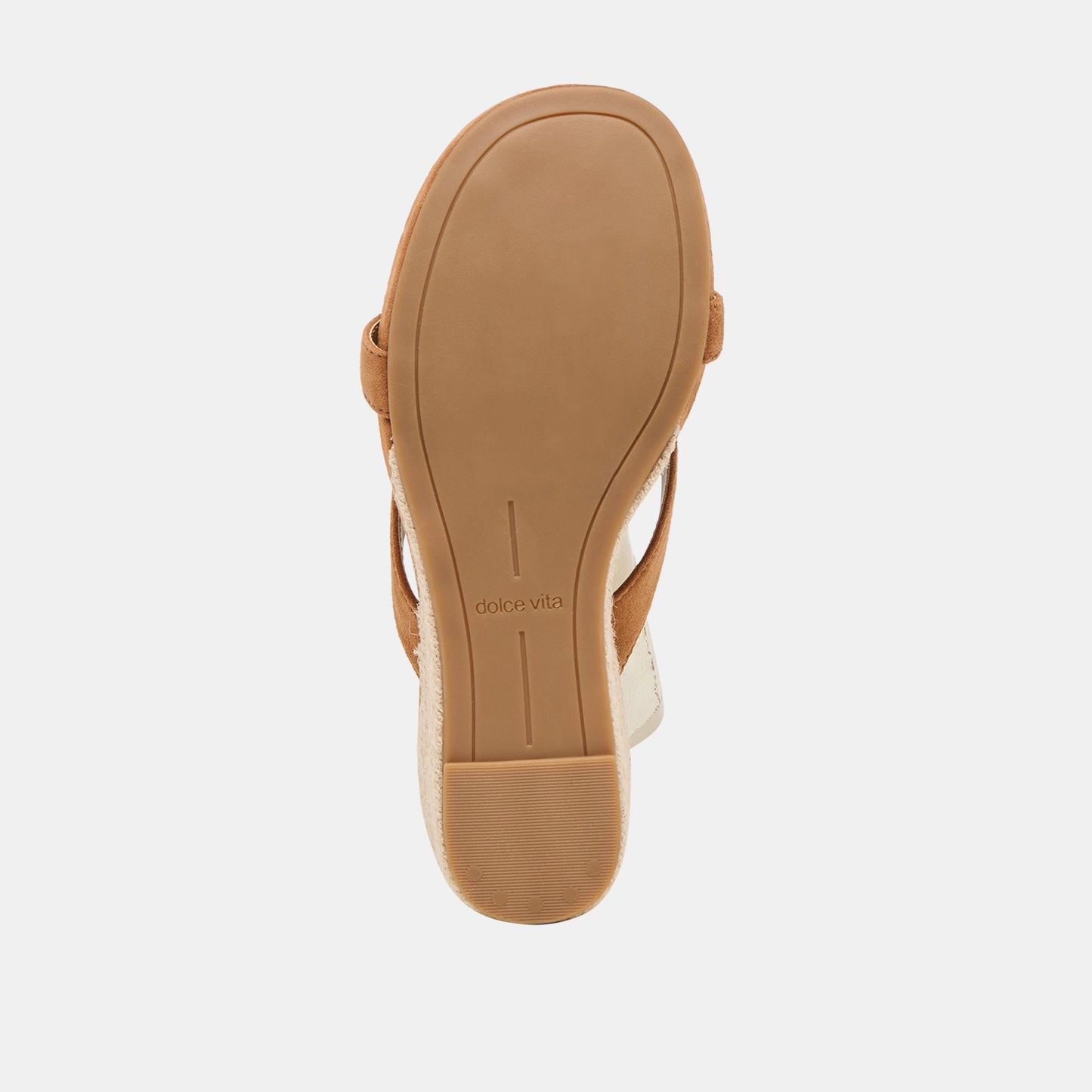 Helan Espadrille Brown Suede Wedges - BROWN SUEDE