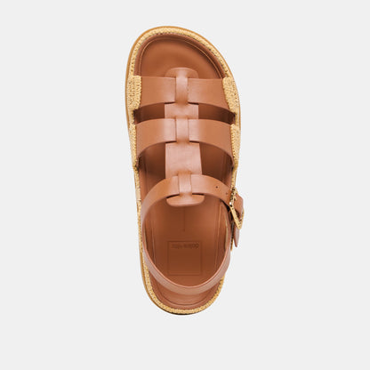 Shenna Saddle Leather Sandals - SADDLE LEATHER