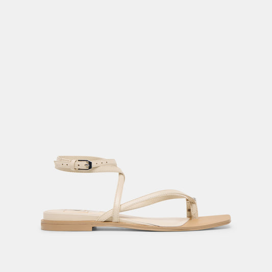 Tyrice Bone Leather Sandals - BONE LEATHER
