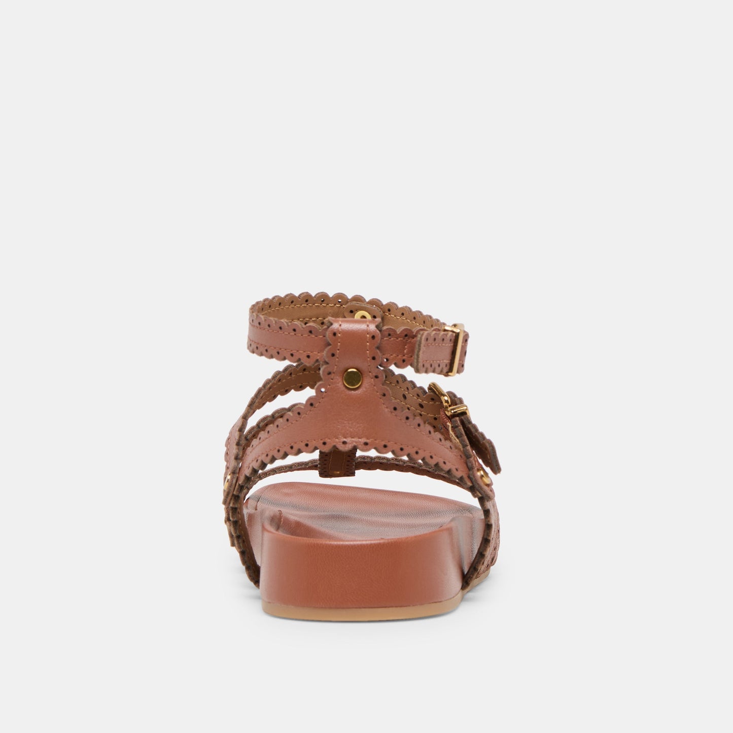 Susana Cognac Leather Sandals - COGNAC LEATHER