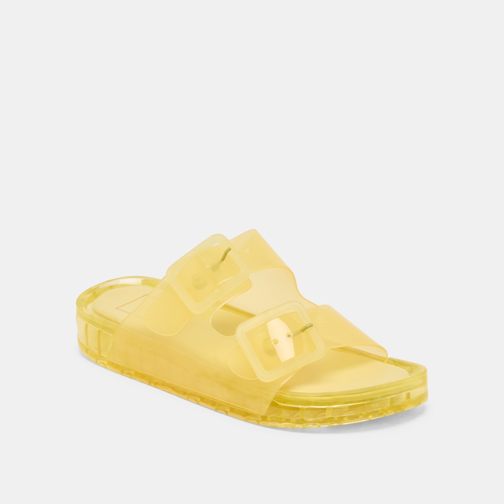 Julio Lemon Vinyl Sandals - LEMON VINYL