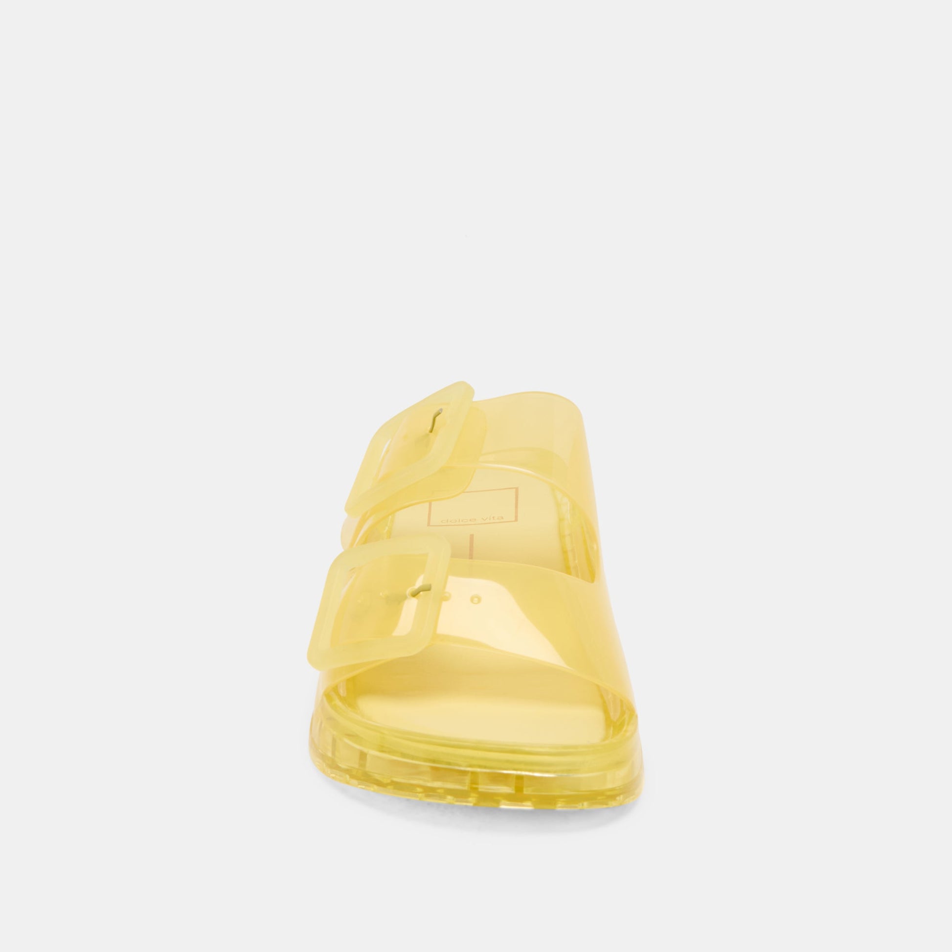 Julio Lemon Vinyl Sandals - LEMON VINYL