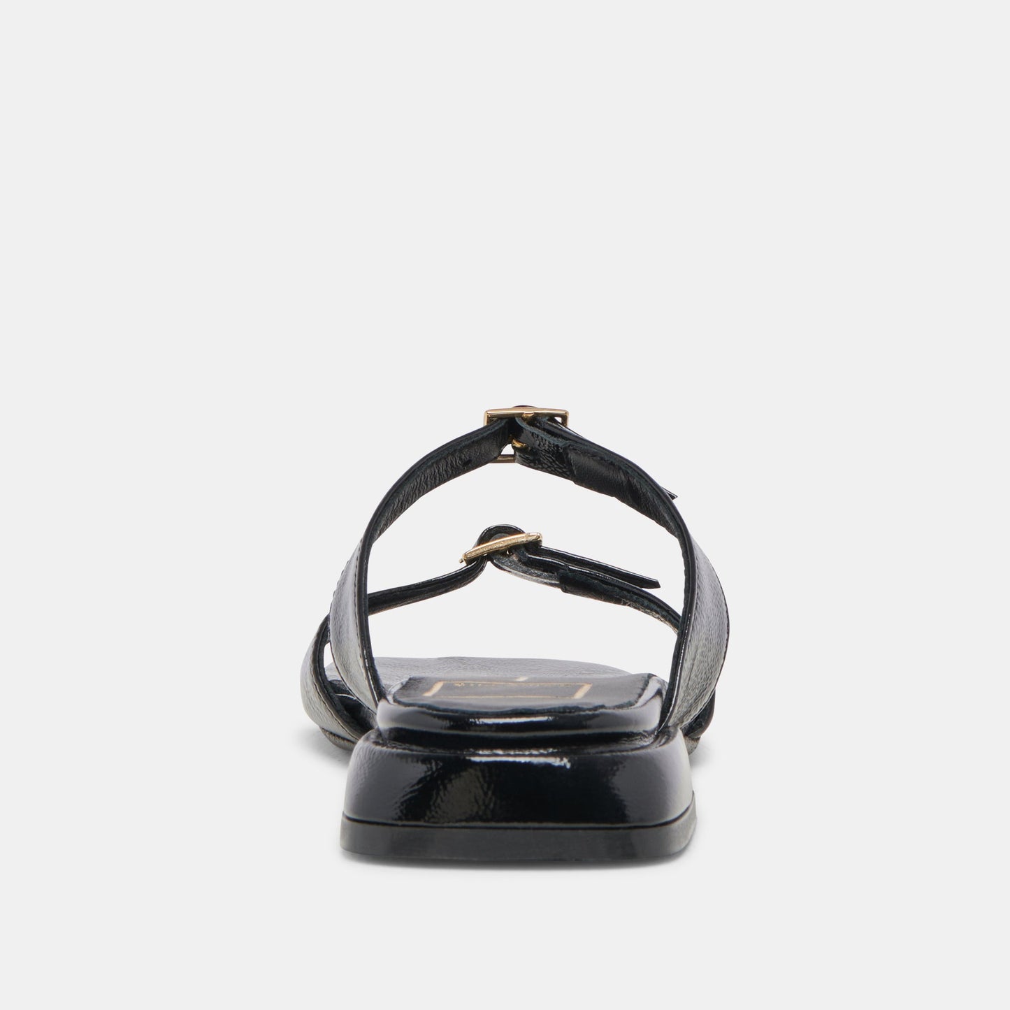 LAVERN SANDALS MIDNIGHT CRINKLE PATENT - MIDNIGHT CRINKLE PATENT