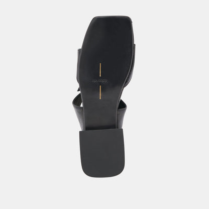 LAVERN SANDALS MIDNIGHT CRINKLE PATENT - MIDNIGHT CRINKLE PATENT