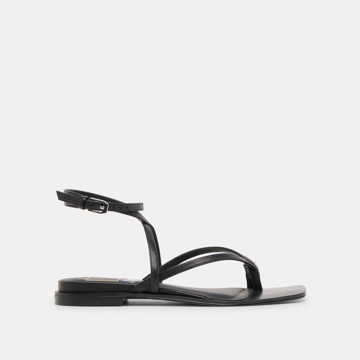 Tyrice Black Leather Sandals - BLACK LEATHER