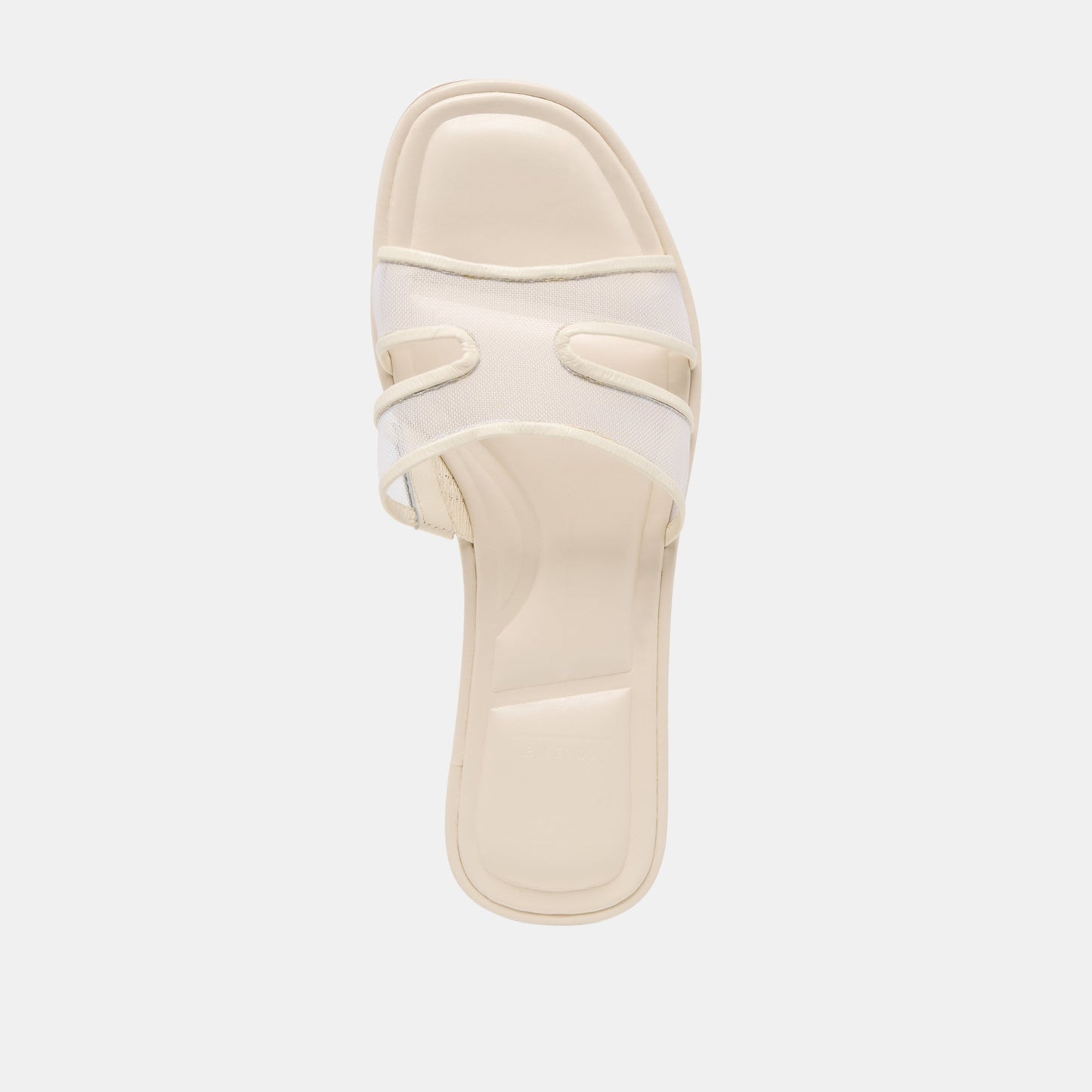 Flori Off White Mesh Sandals - OFF WHITE MESH