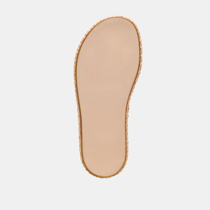 ROXIE SANDALS BROWN LEATHER - BROWN LEATHER