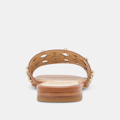 Berrit Saddle Leather Sandals - SADDLE LEATHER