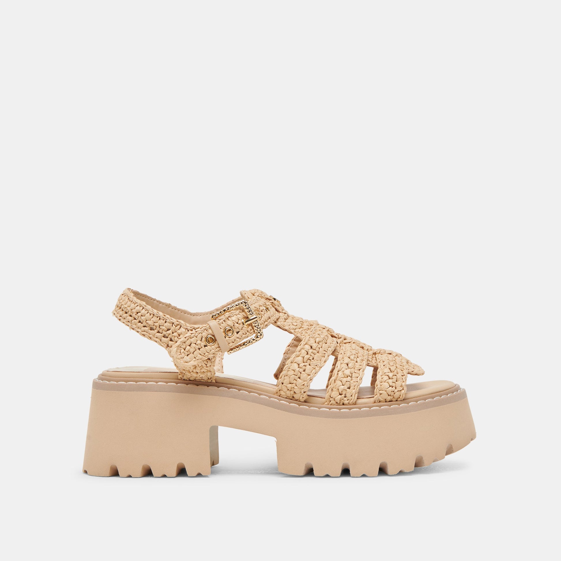 LATICE SANDALS LT NATURAL KNIT - LT NATURAL KNIT