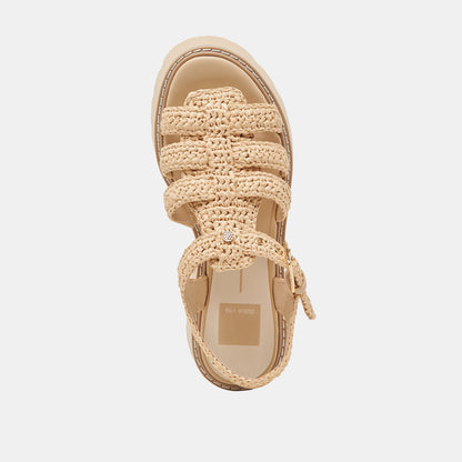 LATICE SANDALS LT NATURAL KNIT - LT NATURAL KNIT
