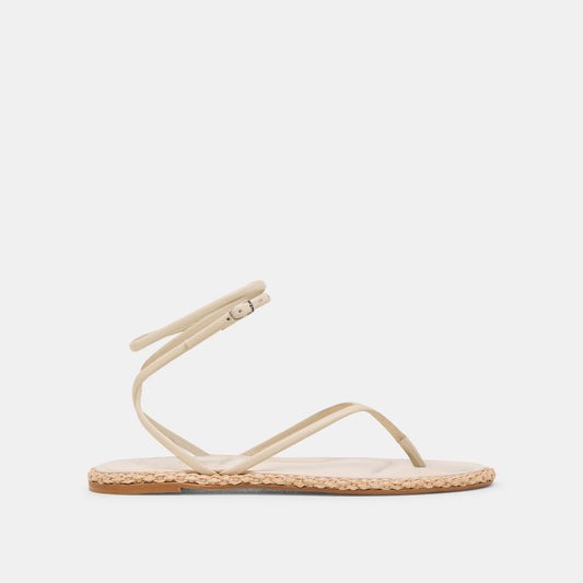 COVE SANDALS OFF WHITE LEATHER - OFF WHITE LEATHER