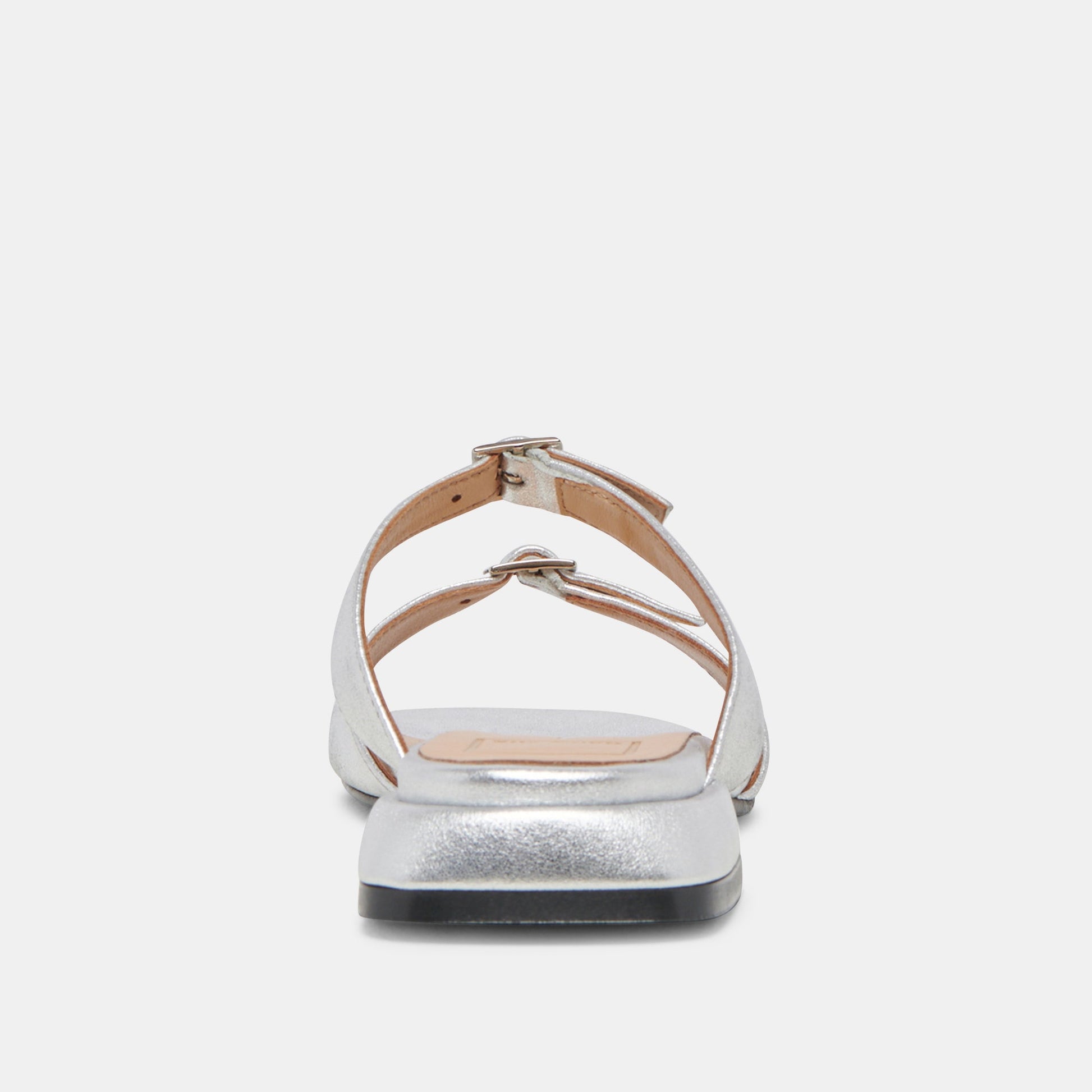 LAVERN SANDALS SILVER METALLIC LEATHER - SILVER METALLIC LEATHER
