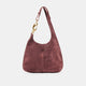 BURGUNDY SUEDE