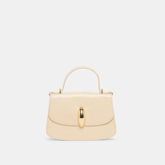 Lucia Creme Crackled Stella Crossbody - CREME CRACKLED STELLA