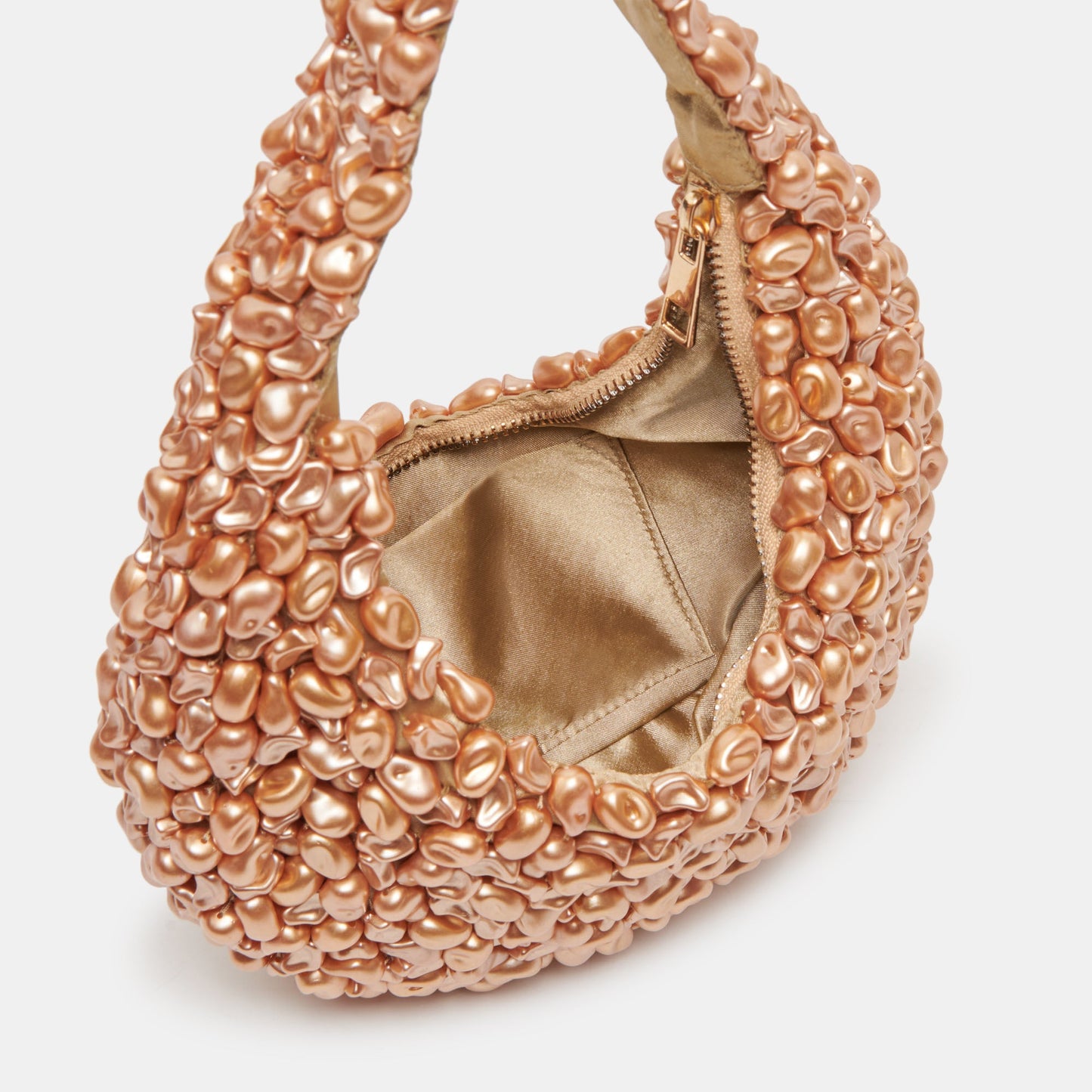 PEARLA SHOULDER BAG GOLD FAUX PEARL - GOLD FAUX PEARL
