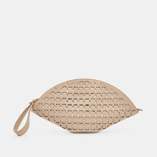 ISOLDE CLUTCH BEIGE STELLA - BEIGE STELLA