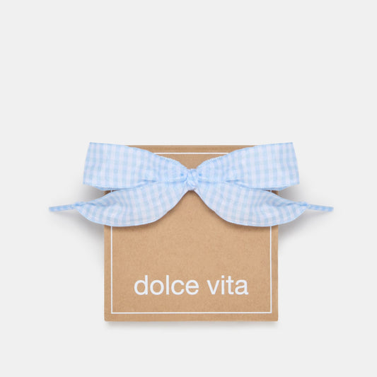GINGHAM LACE BLUE MULTI - BLUE MULTI