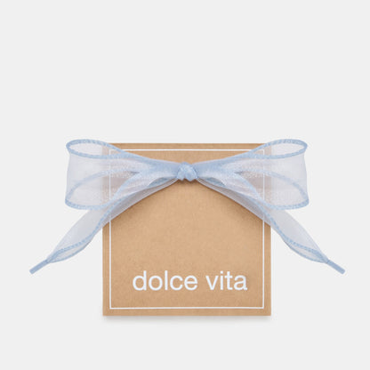 CURLY ORGANZA LACE LIGHT BLUE - LIGHT BLUE
