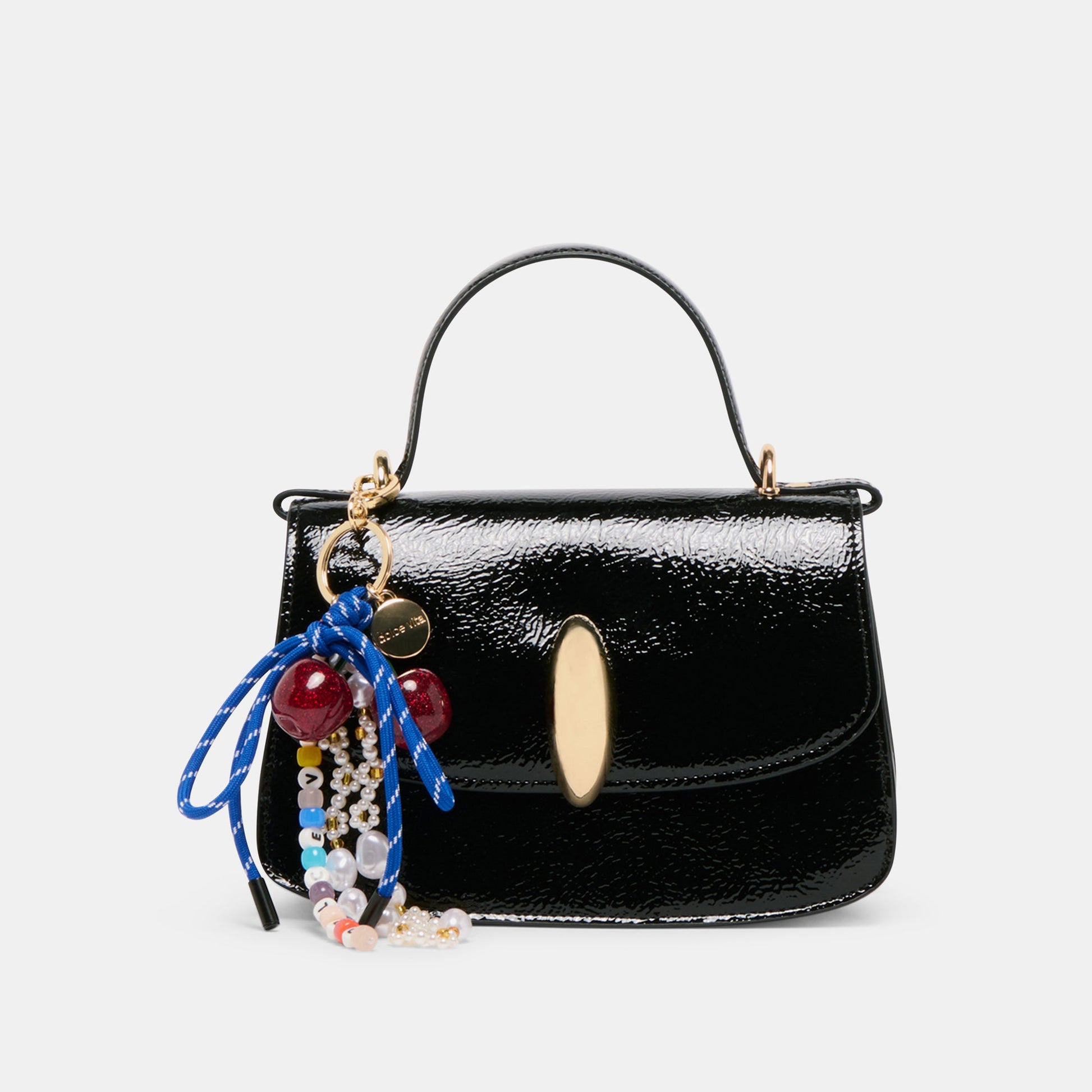 Dolce Vita Blue Multi Beaded Bag Charm - BLUE MULTI
