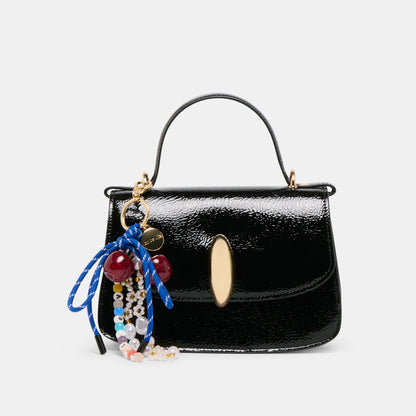 Dolce Vita Blue Multi Beaded Bag Charm - BLUE MULTI