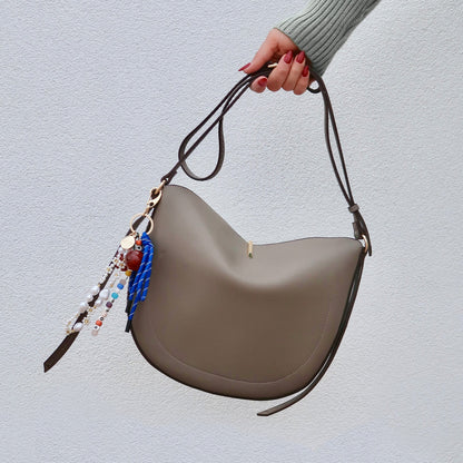 Dolce Vita Blue Multi Beaded Bag Charm - BLUE MULTI