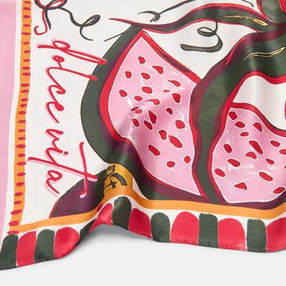 Fruit Pink Multi Scarf - PINK MULTI