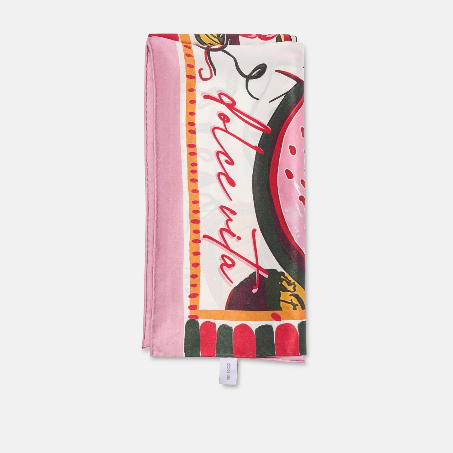 Fruit Pink Multi Scarf - PINK MULTI